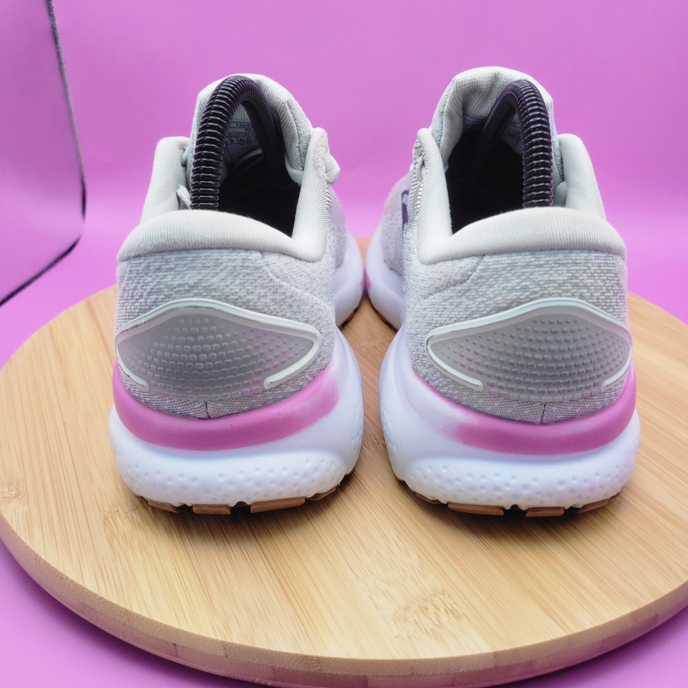 Brooks Ghost 16 Womens Running Shoes Grey Purple 1204071D175 Wide D Size 9 - Picture 5 of 10